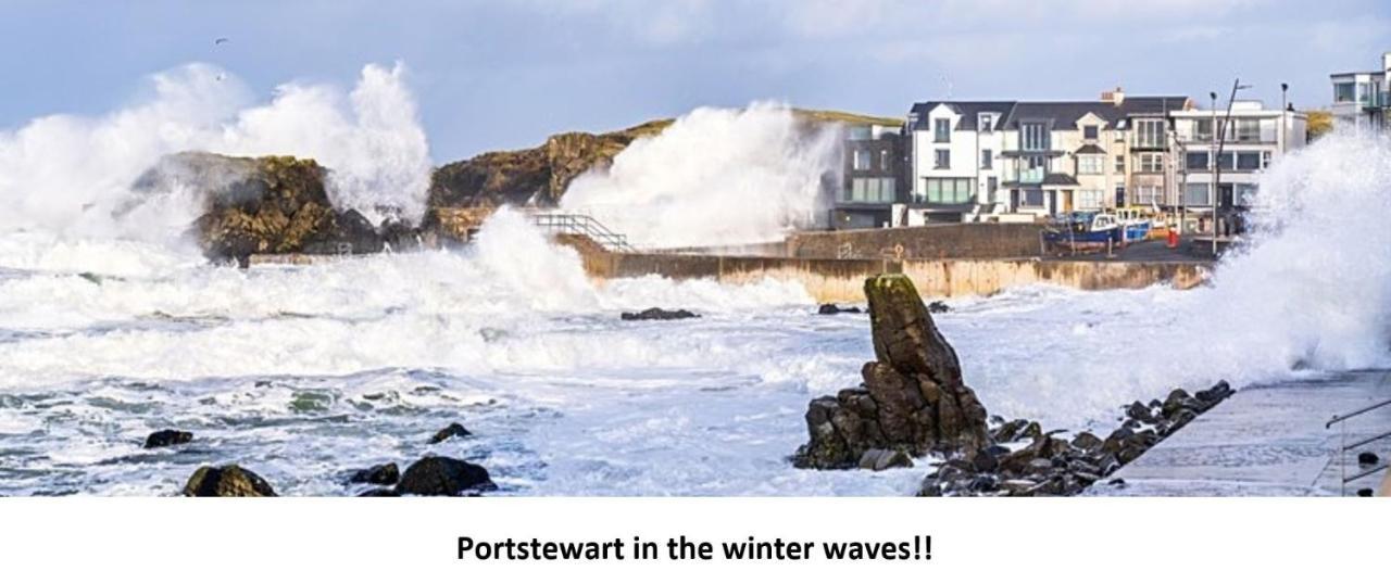 Enfield Street House Behind Portstewart Promenade With Partial Sea View From Front 3 Bed Sleeps 7 Villa Buitenkant foto